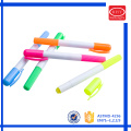 Assorted fluorescent colors rotated solid gel highlighter